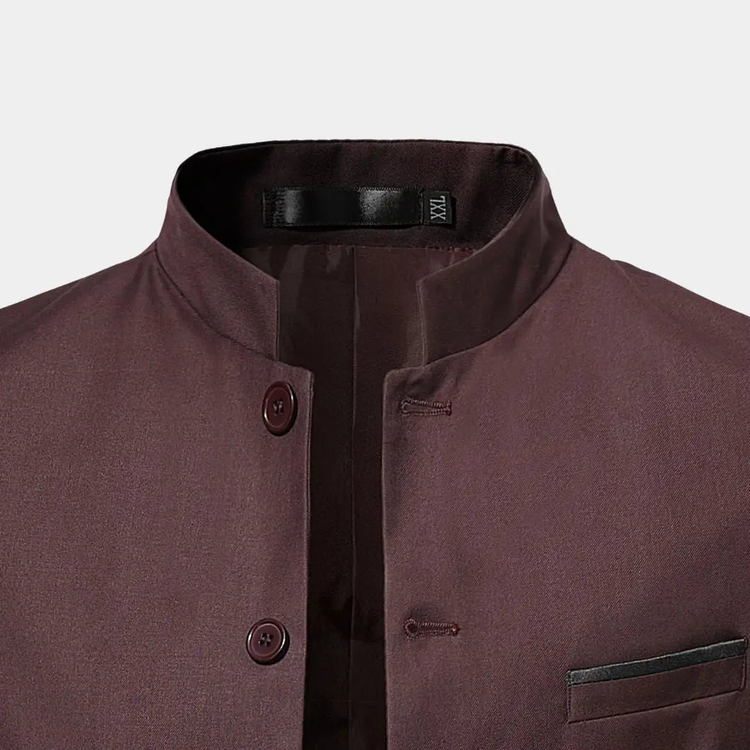 Jacke mit Kragen im Wappendesign – Regal Edition