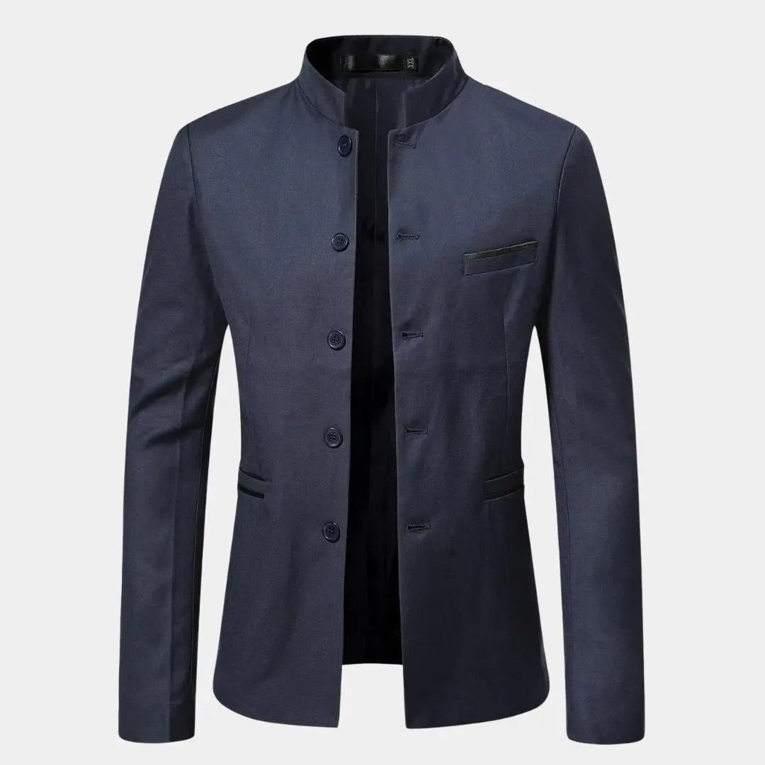 Jacke mit Kragen im Wappendesign – Regal Edition