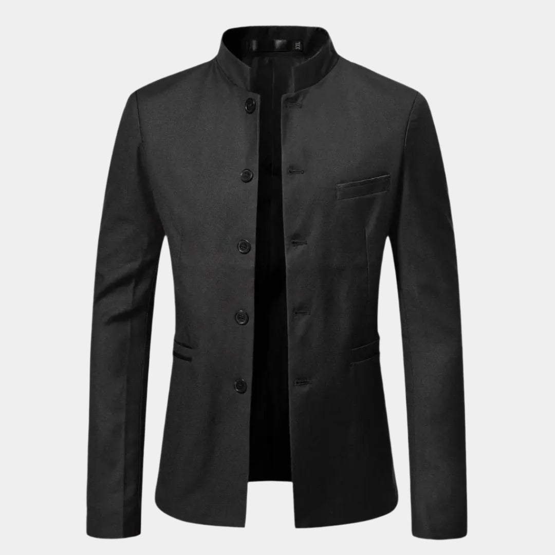 Jacke mit Kragen im Wappendesign – Regal Edition
