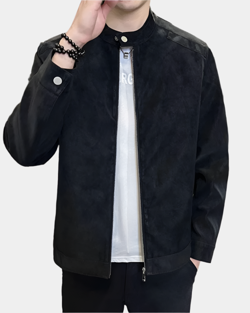 Luxe Wildlederjacke