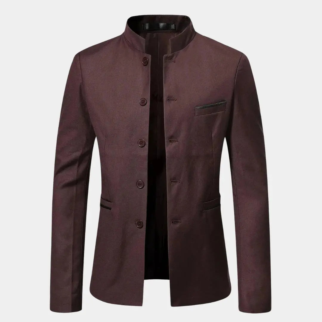 Jacke mit Kragen im Wappendesign – Regal Edition