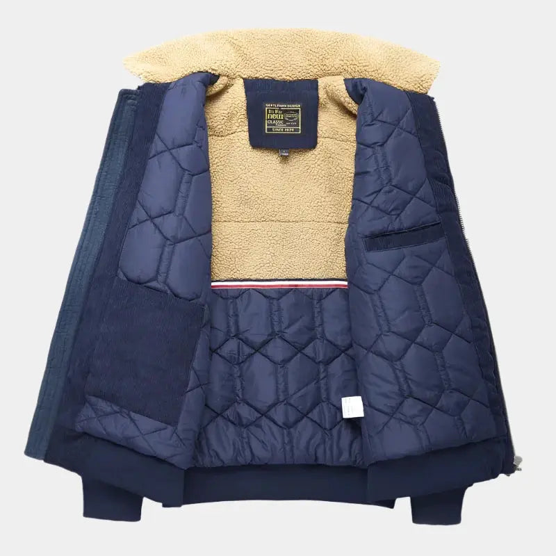 Bomberjacke aus Samtcord