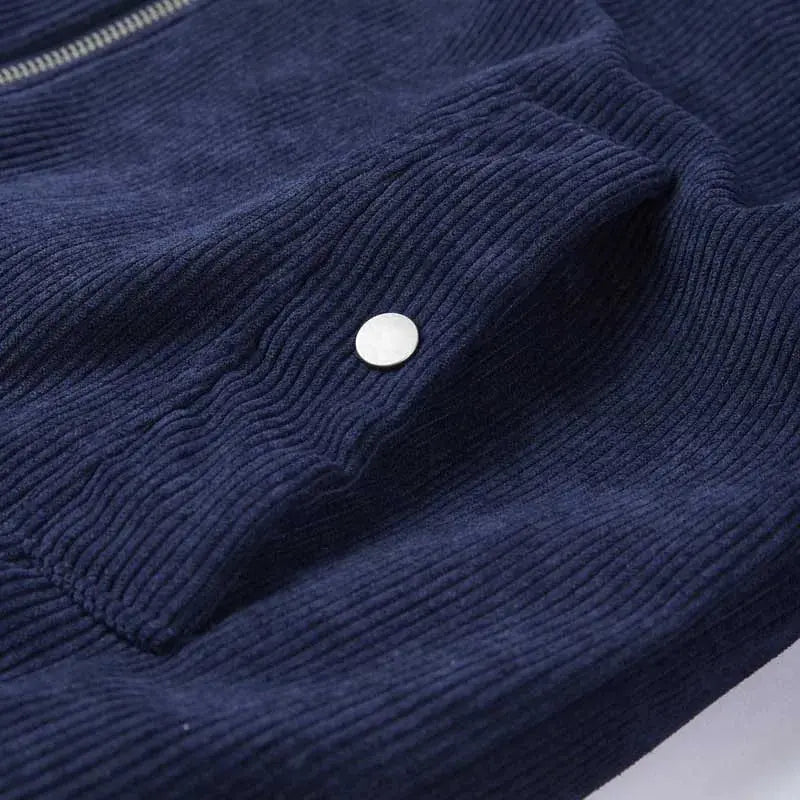 Bomberjacke aus Samtcord