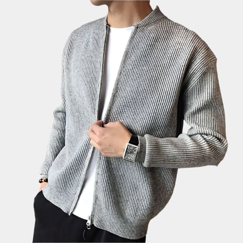 Essential Cotton Jacket mit Komfort-Passform