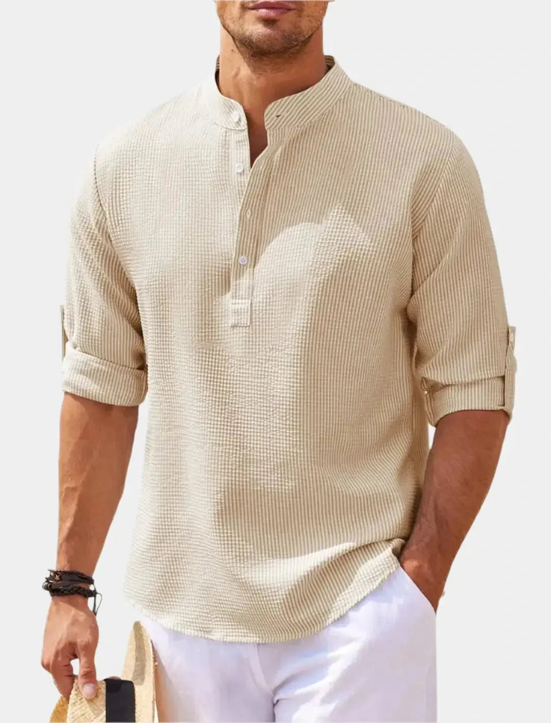 Henley Langarmshirt Marseille