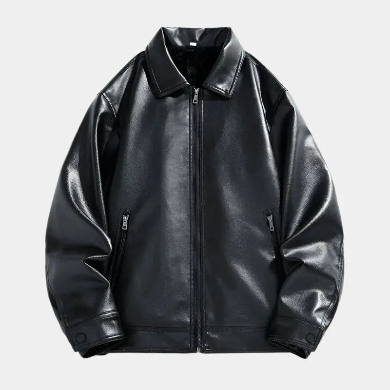 Elite Vegane Lederjacke mit Stilgarantie