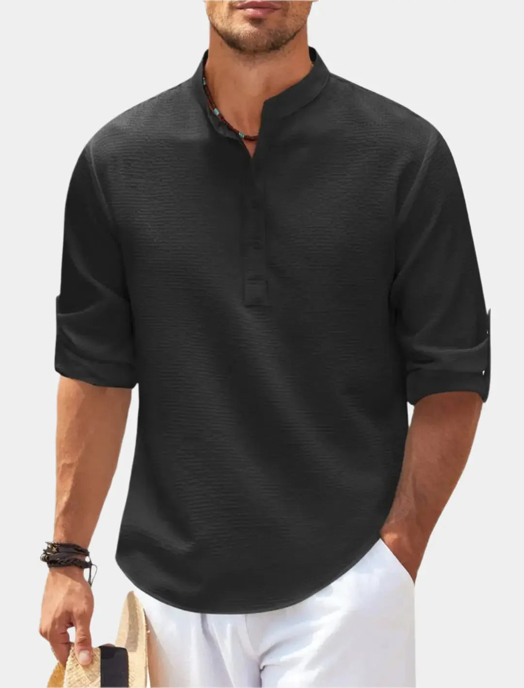 Henley Langarmshirt Marseille
