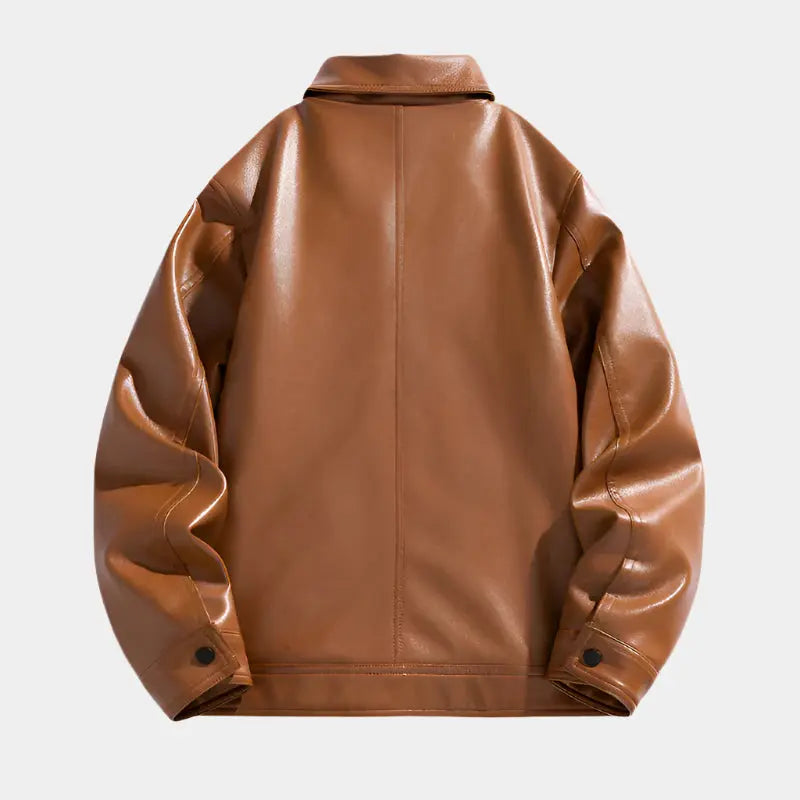 Elite Vegane Lederjacke mit Stilgarantie