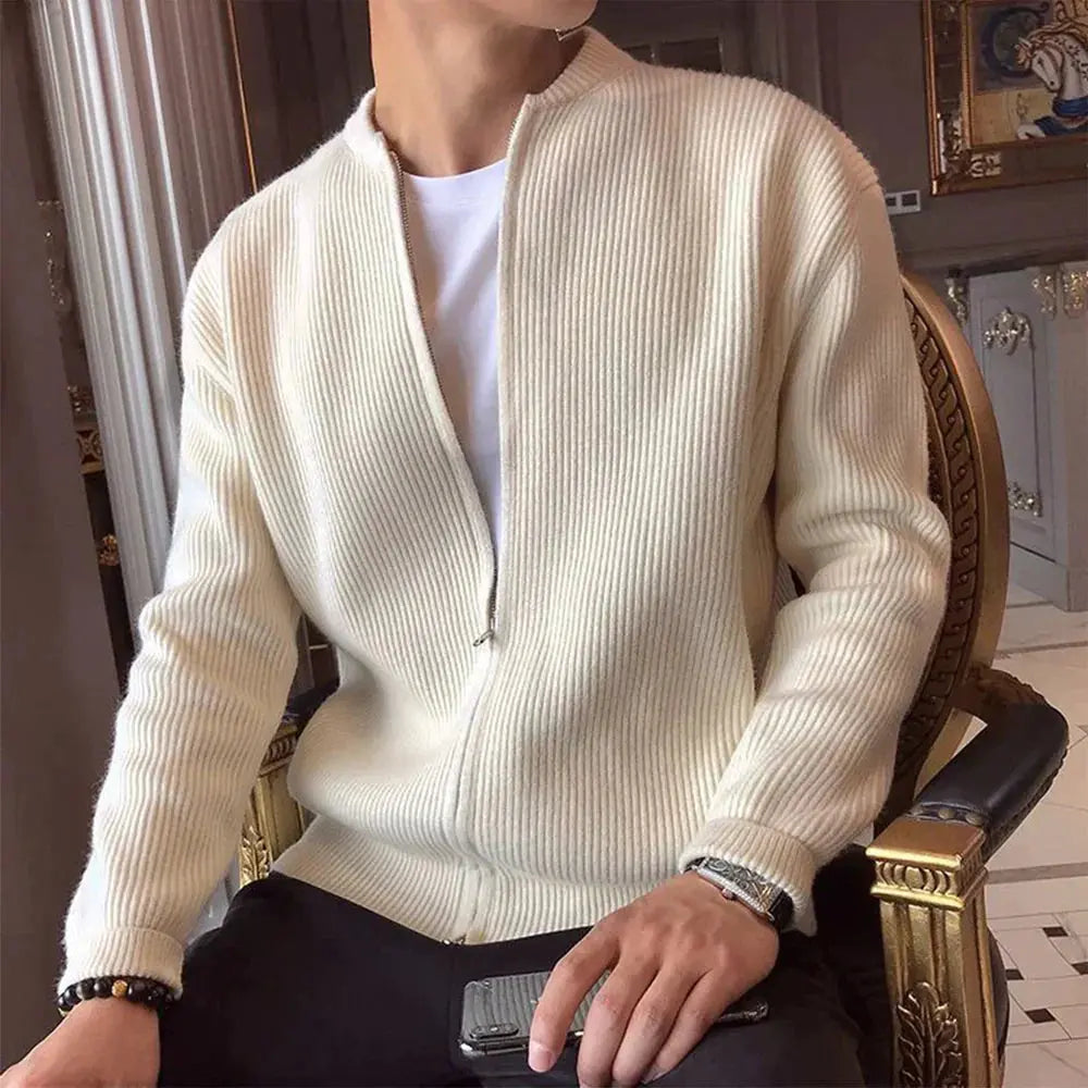 Essential Cotton Jacket mit Komfort-Passform